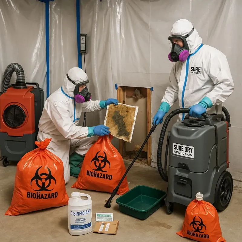 Contaminated Water Handling Protocols process in Perry County, OH