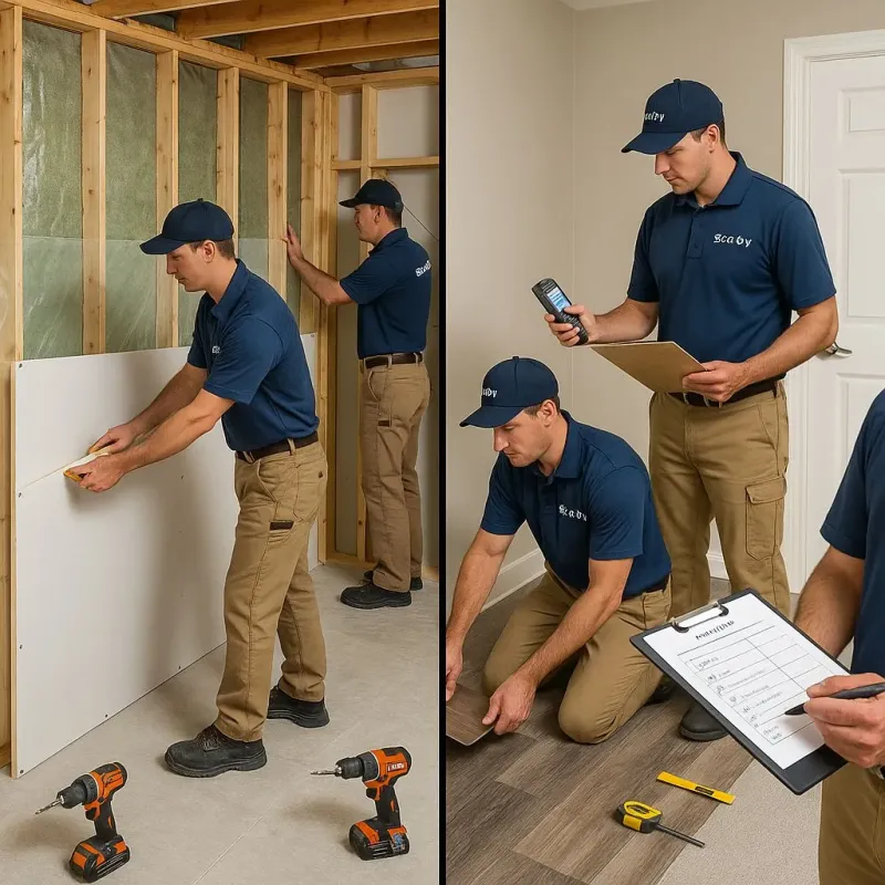 Repairs and Reconstruction process in Perry County, OH